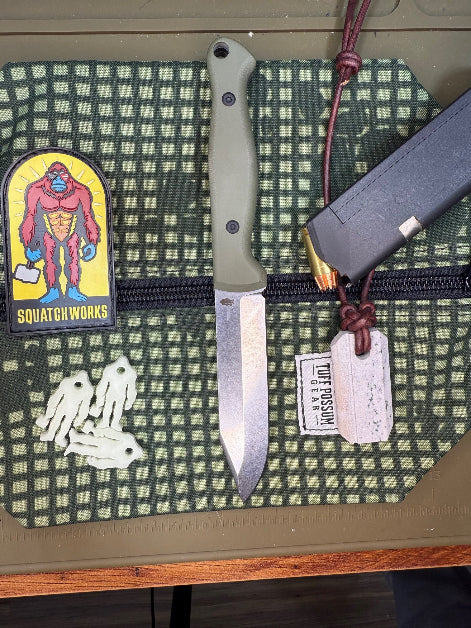 Shank Ape knife with a 4-inch 14C28N steel blade, designed for hunting, self-defense, and everyday carry