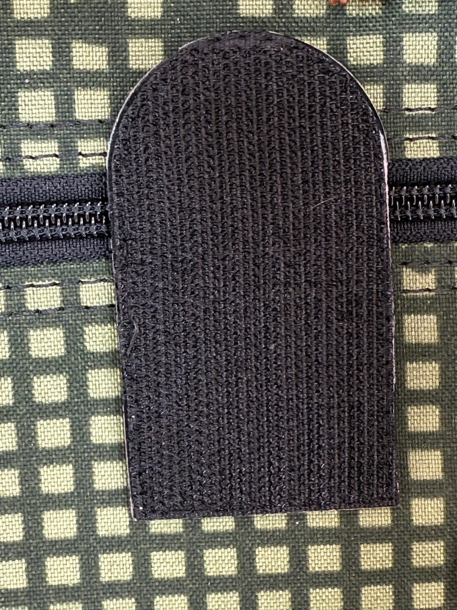 3-inch Squatch Works PVC Velcro patch featuring the iconic Squatch Works logo, perfect for customizing and enhancing your gear.
